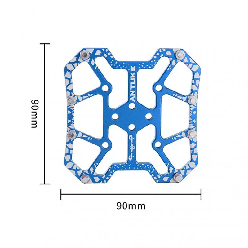 Durable Clipless Pedal Ultralight Anti-slip Classic Delicate Aluminum Bicycle Clipless Pedal Platform Adapters Bike Accessories