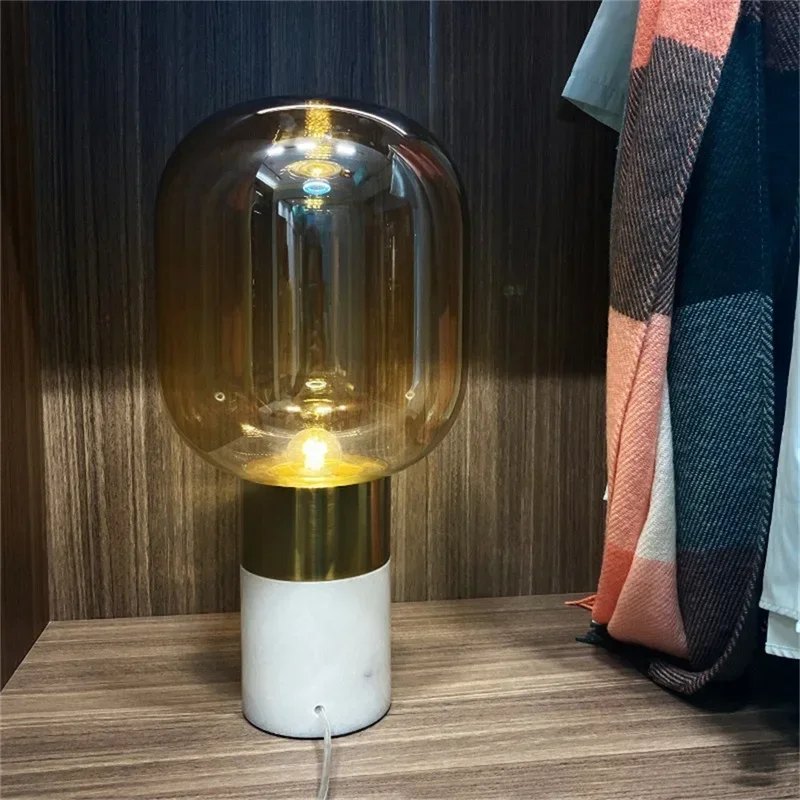 CEDRIC Nordic Simple Creative Table Lamp Modern LED Desk Lighting Decorative for Home Bedside