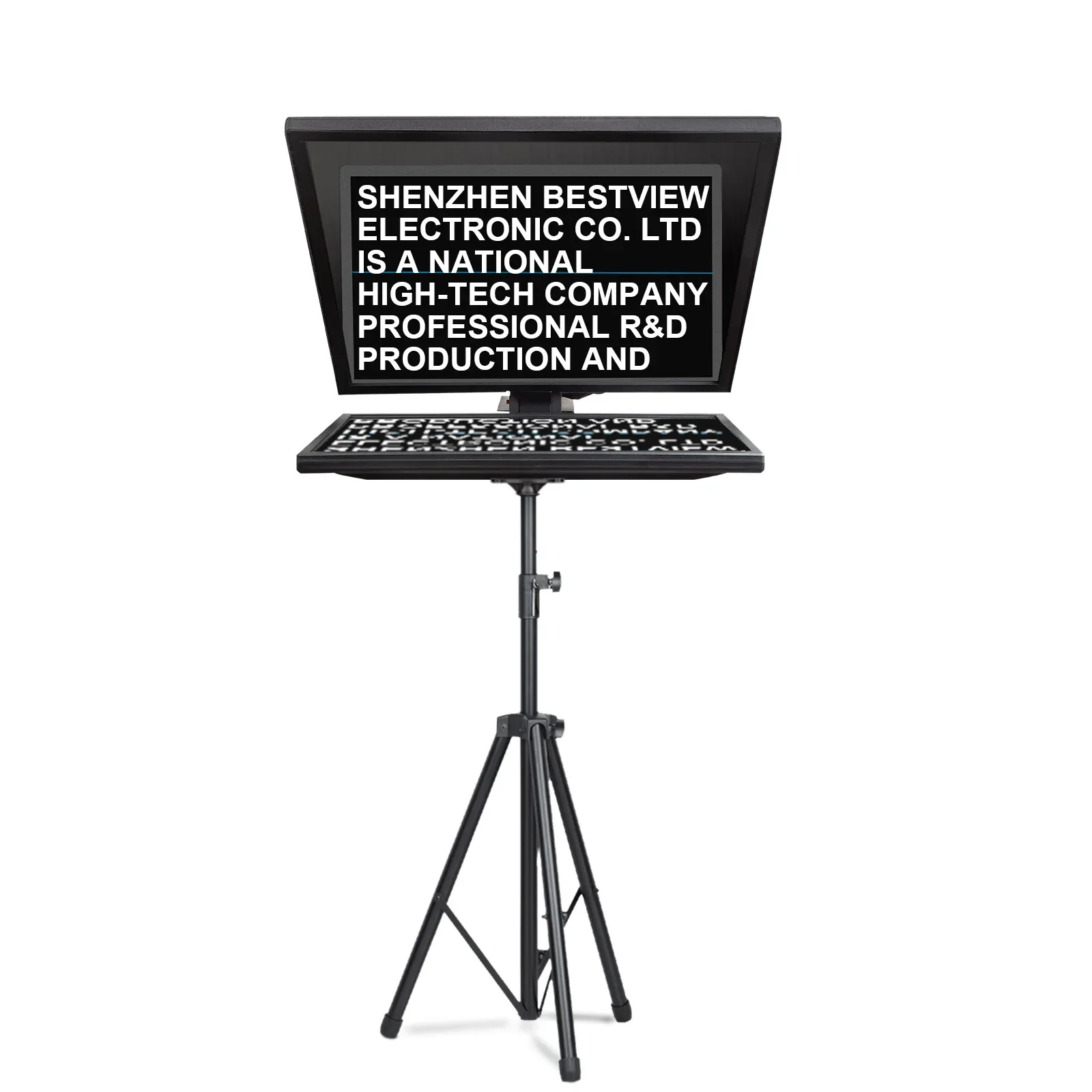 Desview T22 Broadcast Teleprompter with 21.5 Inch Full HD Reversing  for Studio Professional Teleprompter