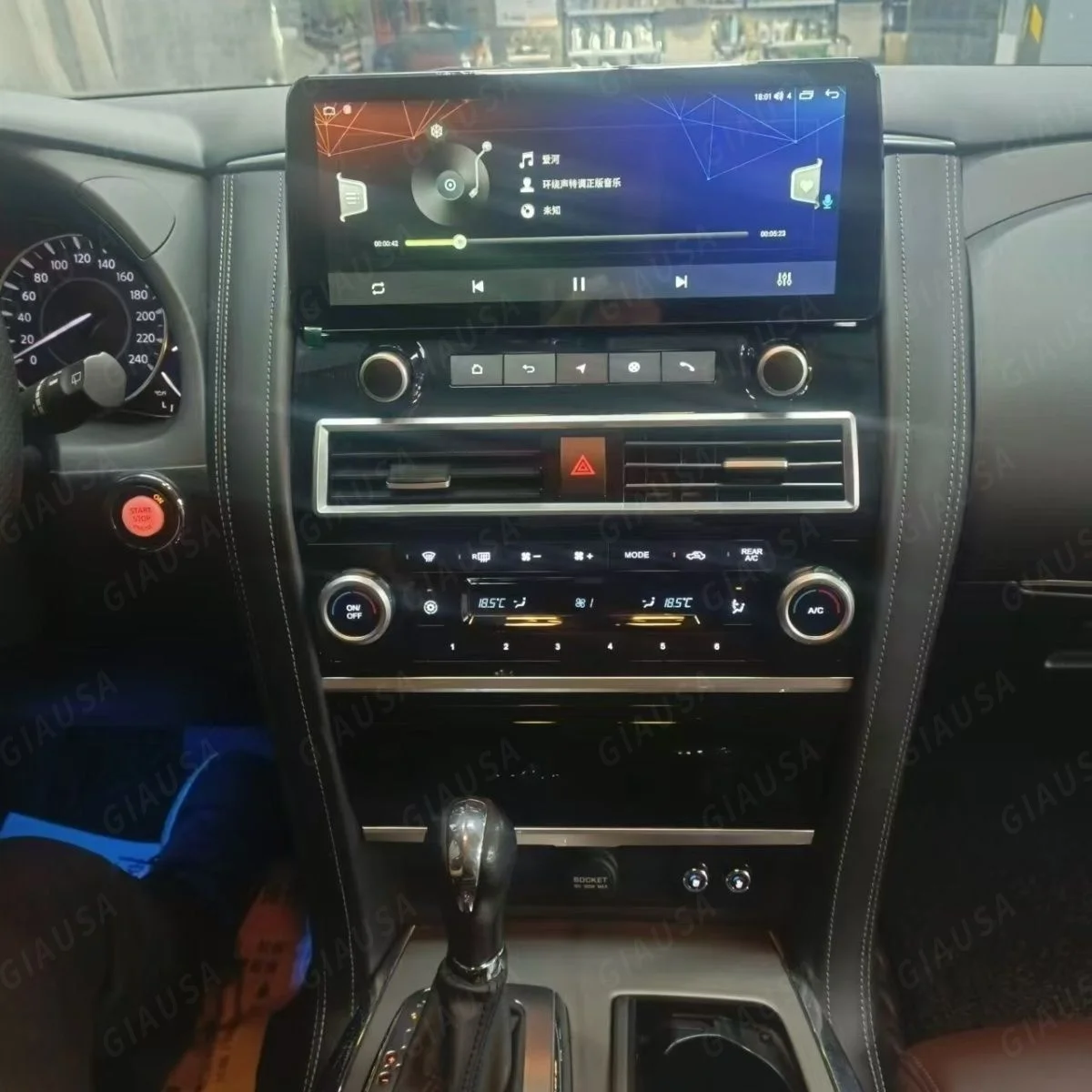 

12.3 Inch Android 13 Screen For Nissan Patrol Armada Y62 Infiniti QX80 QX56 2010 - 2022 Car Multimedia Player Stereo Rradio GPS