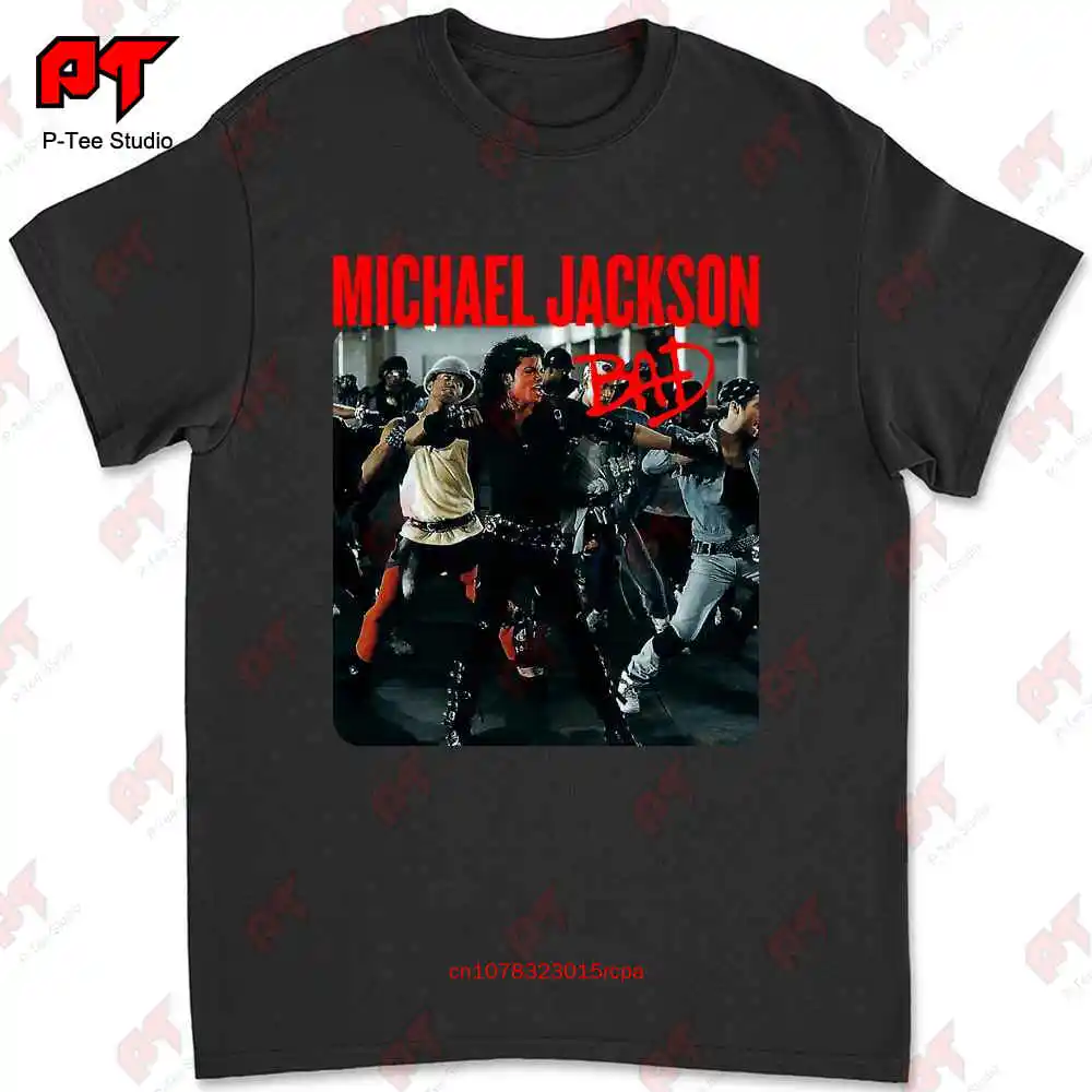 Michael Jackson Video Scene Bad T-shirt 1PD8