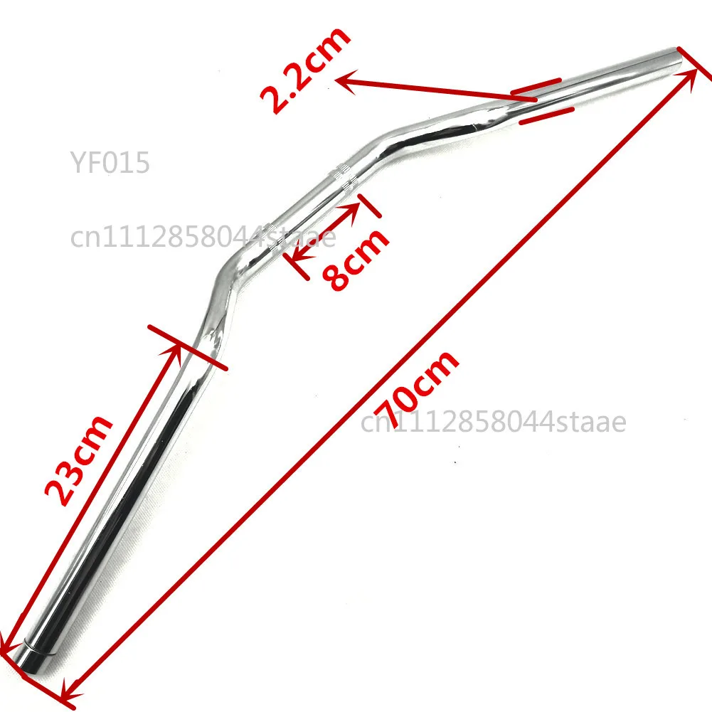 

22mm Motorcycle Drag Style Handlebars Fit CG125 CBF125 CB750 CB500 Z1 GS750 CB400SF VTEC GSF400 XJR