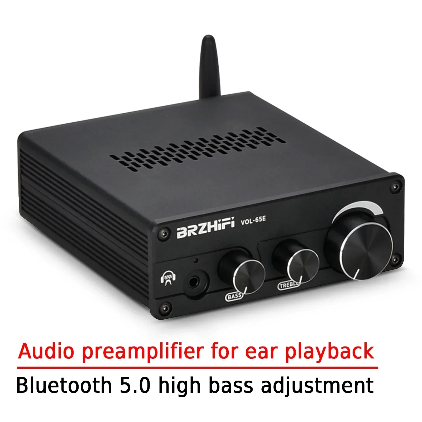 

AMXEKR Valve Biliary Front Stage Biliary Ear Audio Preamplifier Fever Bluetooth 5.0 High and Low Tone Adjustment