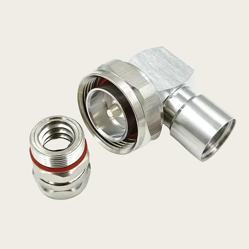 1pcs/LOT Adapter L29 7/16 DIN Male Right angle 90 degrees Clamp Solder 50-9 1/2