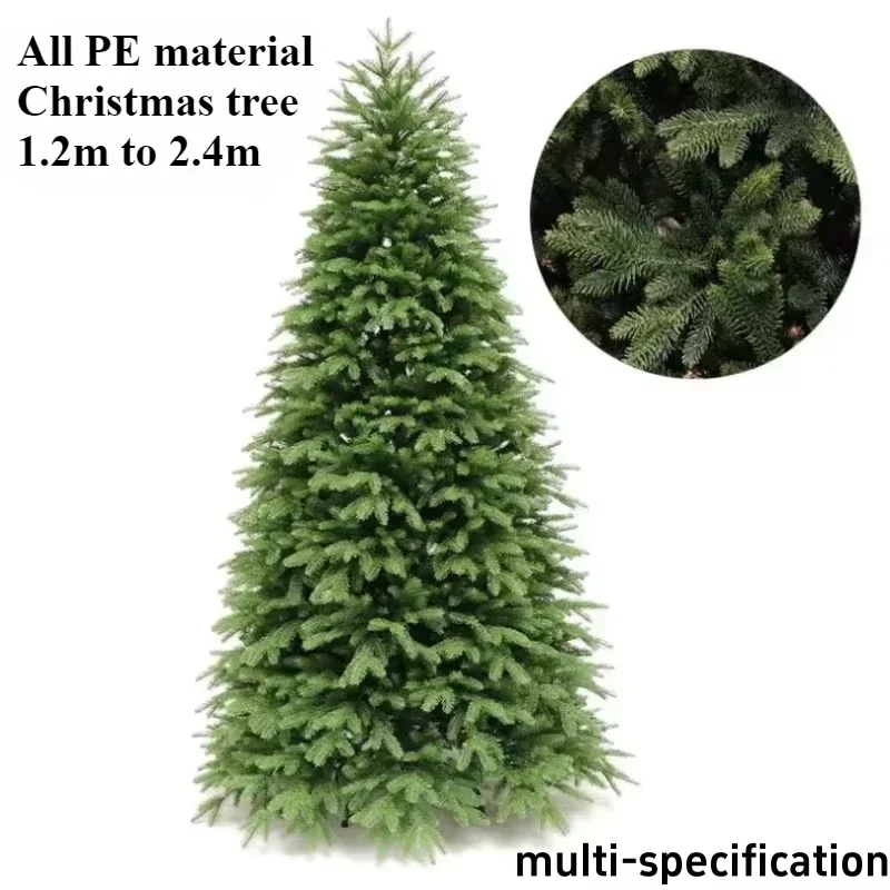 

PE Christmas Tree Luxury Encrypted Leaves Christmas Tree Home Decoration Flame Retardant Christmas Tree Decorations 2024