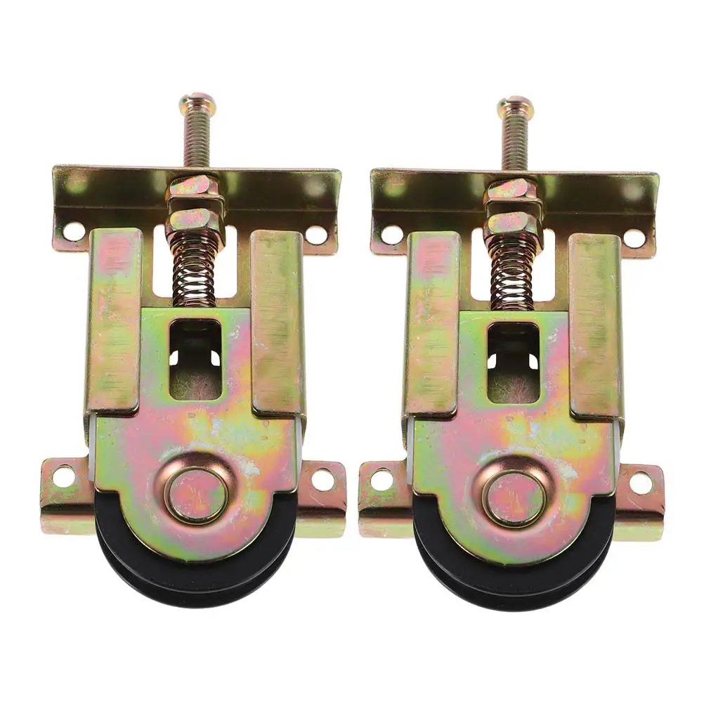 2 pezzi porta scorrevole cuscinetto a sfere ruota a rulli 1-1/2 pollici POM ruote concave mobili armadio di ricambio armadio hardware