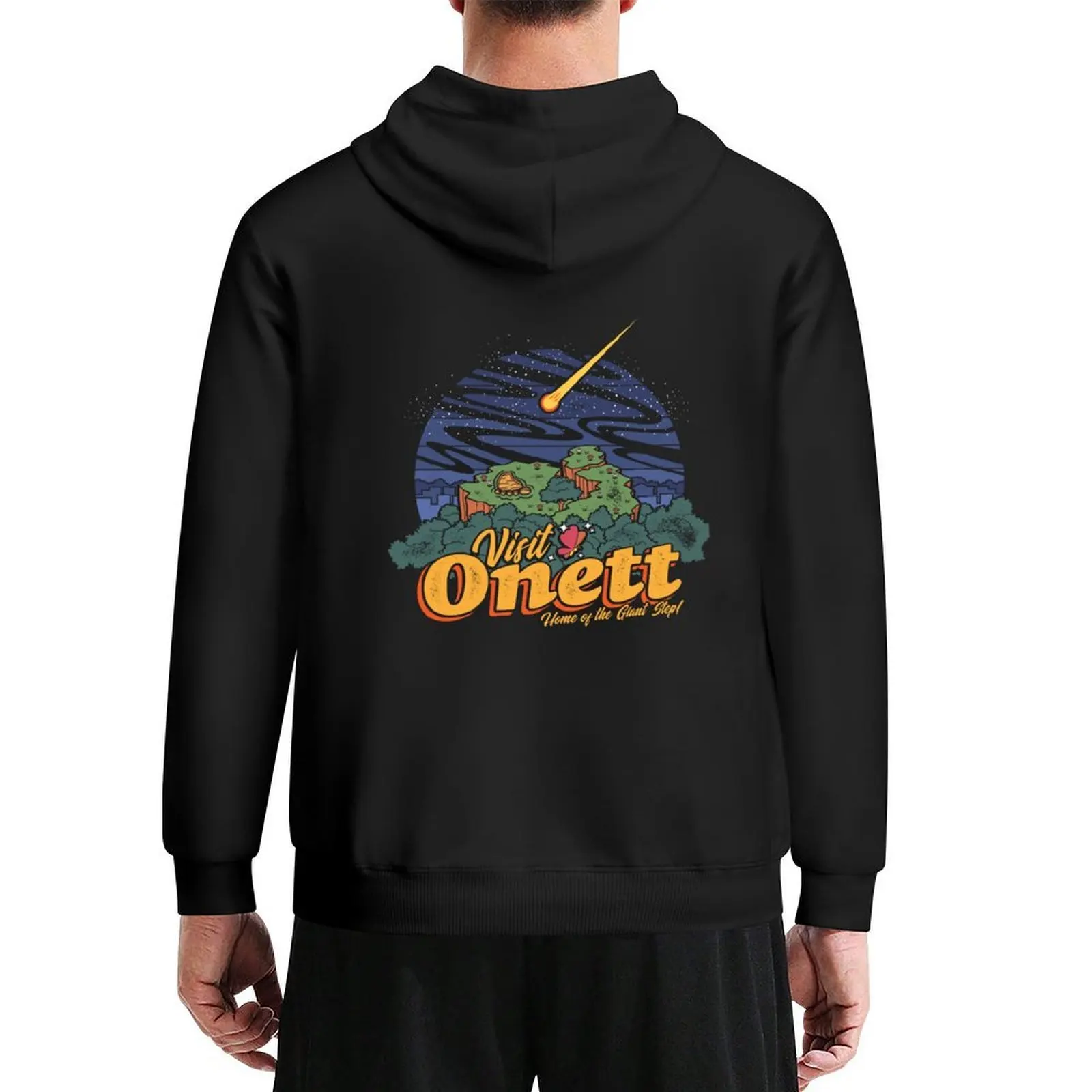 

Visit Onett Hoodie men's sweat-shirt set anime clothes male clothes anime clothing tracksuits