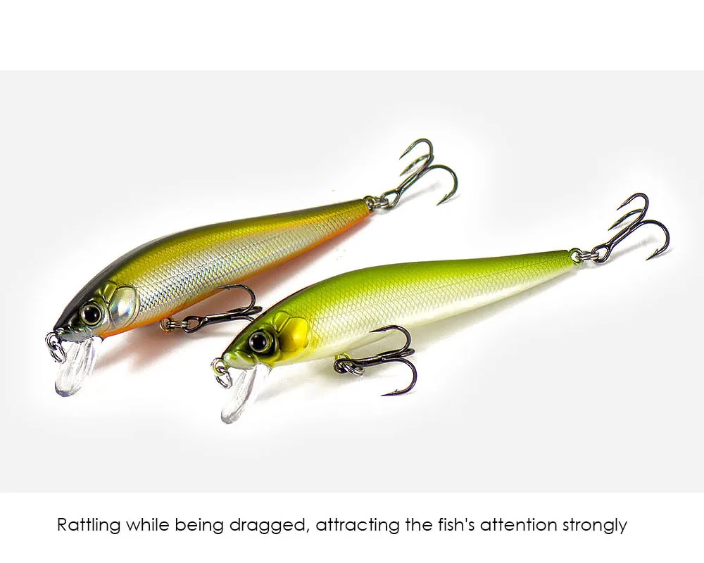 COUNTBASS Floating Minnow 90mm 3-1/2" 11,4g 3/8 oz. Dive 0,8–1 m, Hardbaits Wobbler Angelköder La Peche Au Leurre – Detail 7