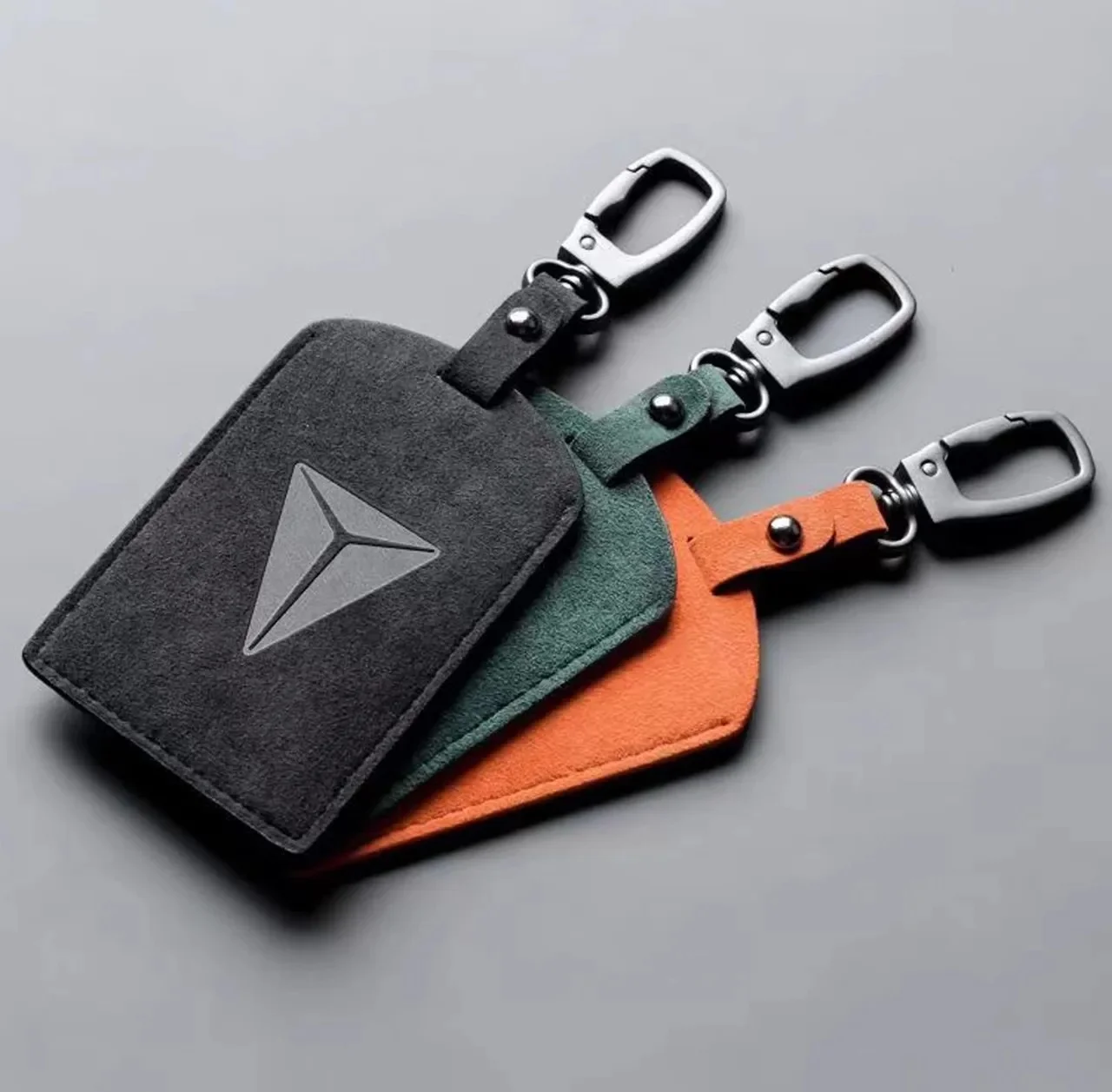 Suede Car Key Card Holder Gift for Changan Deepal SL03 S7 L07 S07 CS55 PLUS CS75 PLUS CS35 ALSVIN S07 S05 PLUS Auto Accessories