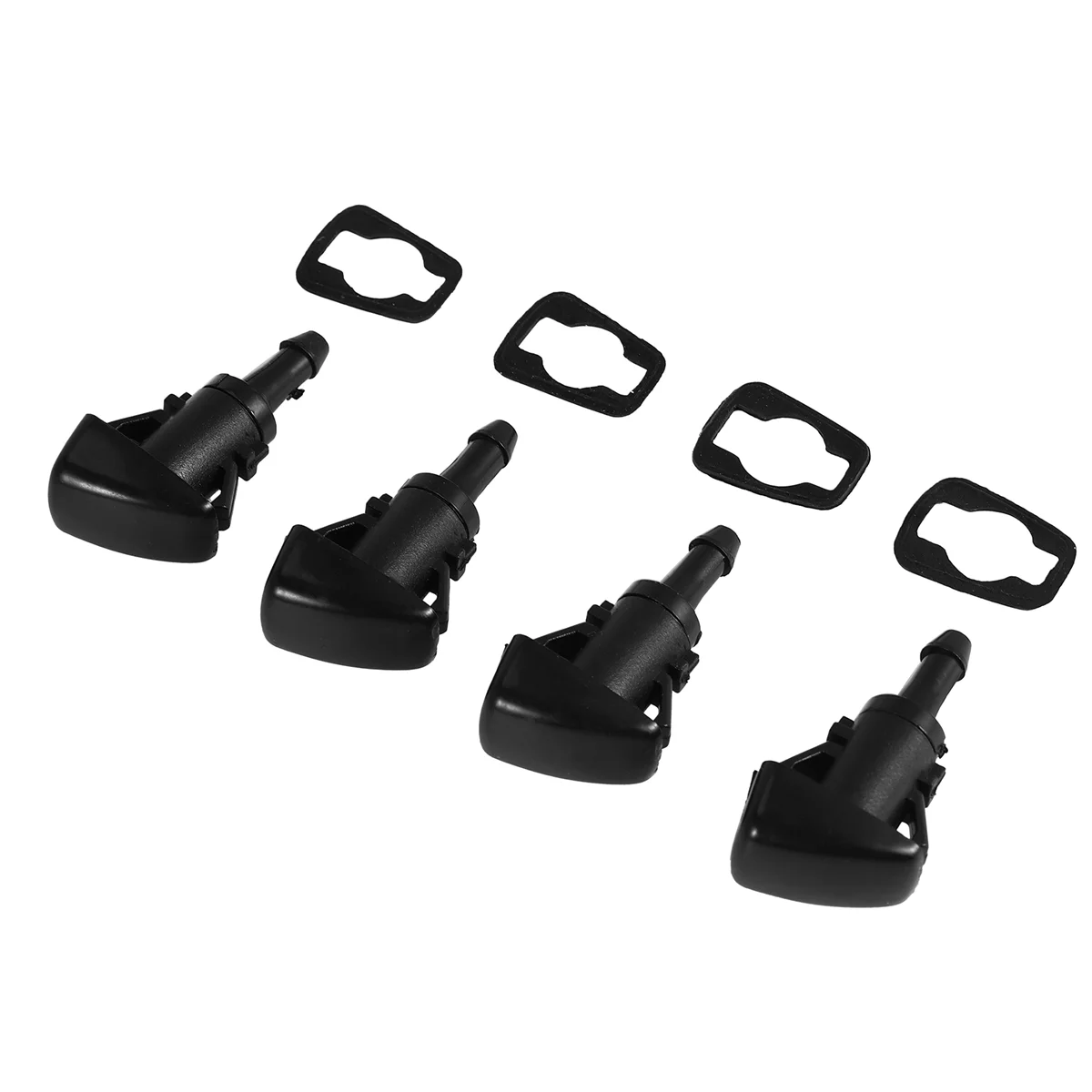4 Pack Front Windshield Washer Nozzles Wiper Spray Kit Replacement for Chrysler Dodge Ram 5116079AA,4805742AB,5303833AA