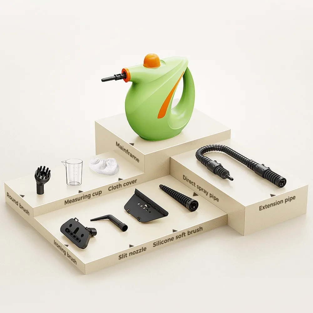 

Pressurized Handheld 700ML Steam Cleaner Home Portable Multi-purpose High Pressure Deep Multi-surface Cleaning Steamer Machine