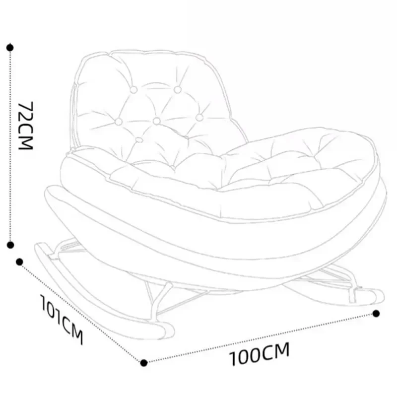 Sillas modernas de estilo nórdico Para sala de estar, sofá perezoso de lujo, sofá estético, articulados individuales Para El Hogar, réplica de