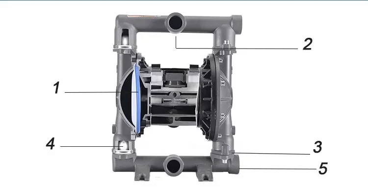 مضخة منفاخ تعمل بالهواء الفولاذ المقاوم للصدأ للبيع #6