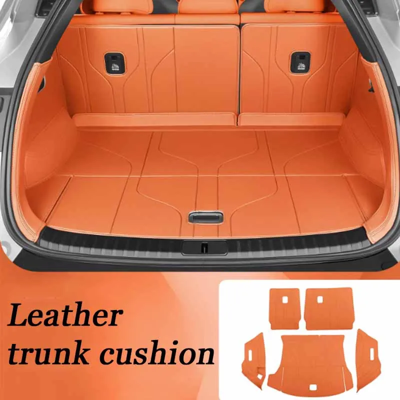 

Для Xiaomi YU7 2025 2026: Полностью закрытая защитная накладка на спинку сиденья из кожи для багажника автомобиля, аксессуары