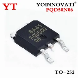 10PCS FQD50N06 50N06 50A 60V  IC