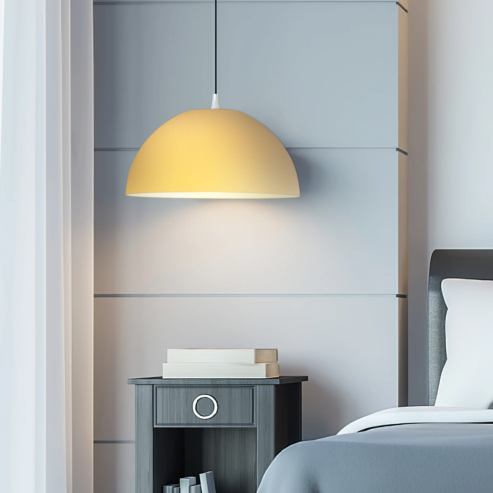 

2Pcs Mushroom Lamp Shade Simple Design Table Lamp Shade Replacement Light Cover for Home Desk Lamp-Chimney Table LED Light Cover