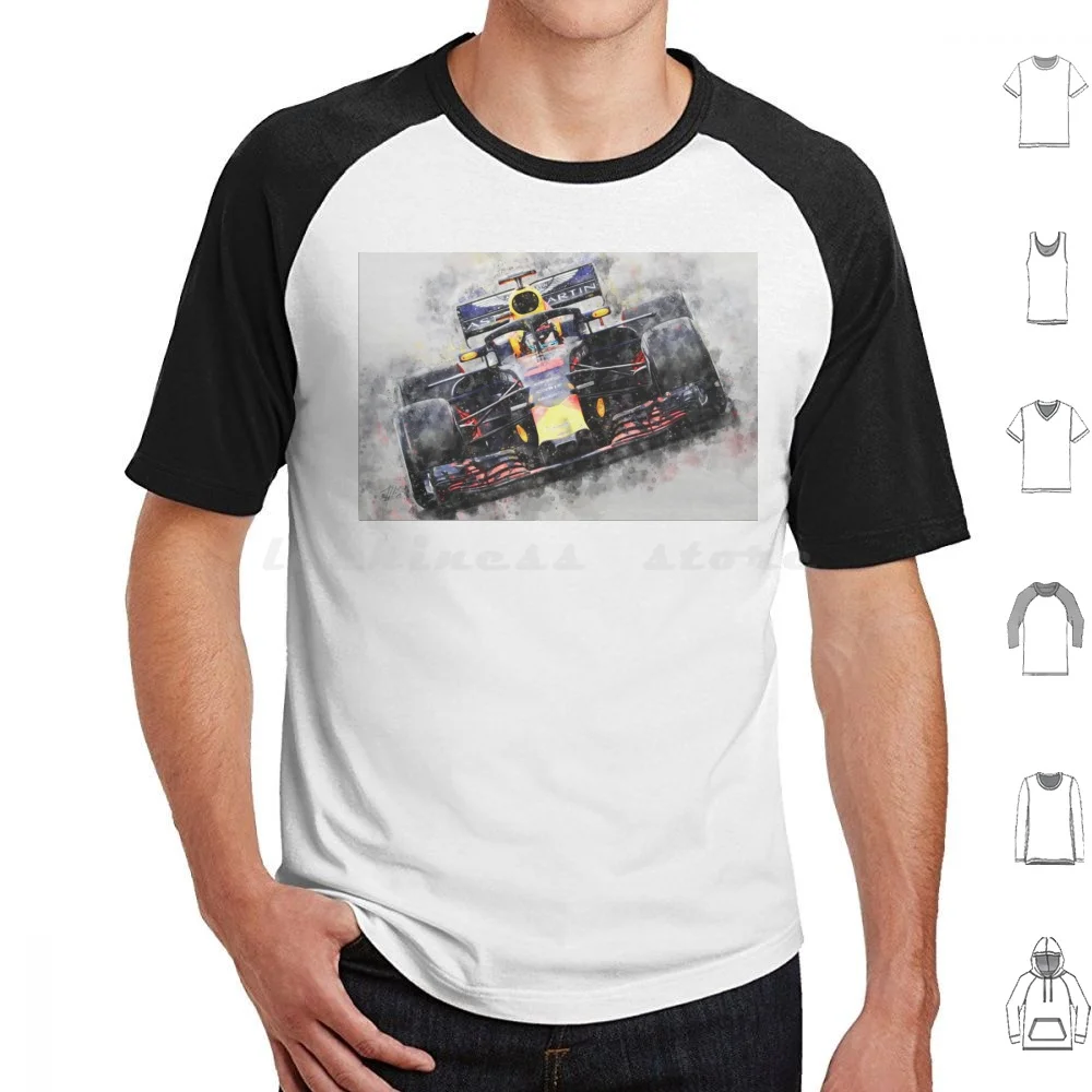 Daniel Ricciardo 2018 T Shirt Cotton Men Women DIY Print Racing Speed Driver Racetrack Monza Daytona Winner Motor Racing Car Le