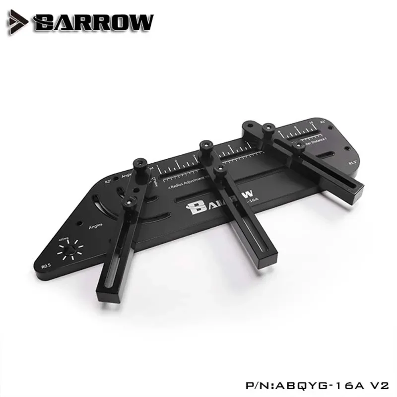 

Barrow Hard Tube Bender Tool for PC Water Cooling System ABS Steel Plate Bending Tool Computer Hardware Building ABQYG-16A V2