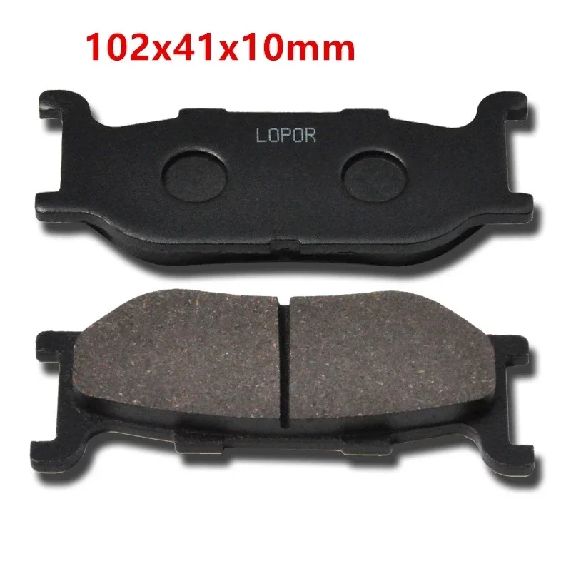 Front and Rear Motorcycle Brake Pads For Yamaha XVZ1300 Venture Star 1300 1999-2001 XV1600 Wild Star 1999