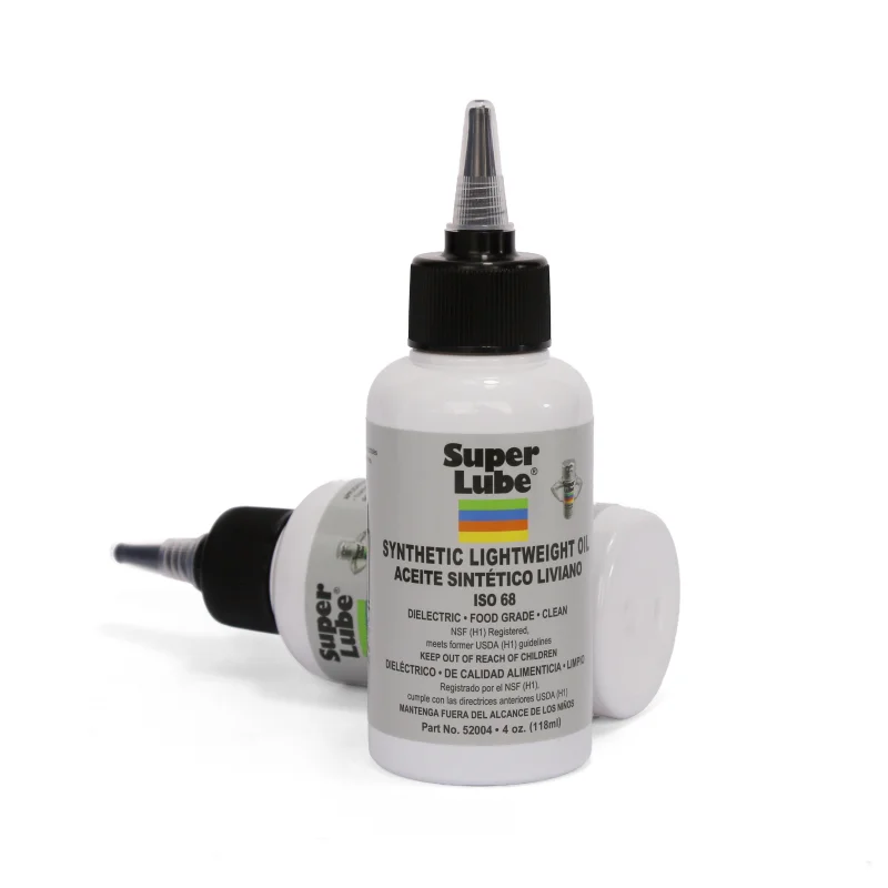 Super Lube 52004 118ML Bottle Multi-Use Synthetic Lightweight Oil New Packaging for Vacuum Pump Oil Food Processing Equipment