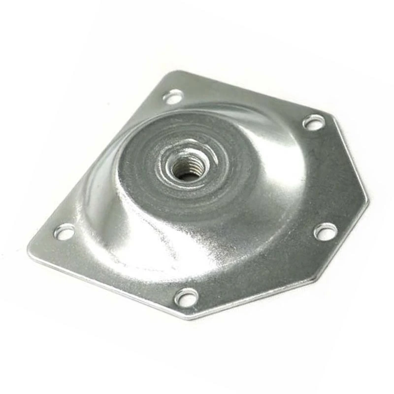 581E Connecting Iron Sheet Angled Legs Fixing Plate Bracket Furniture Table Feet Set