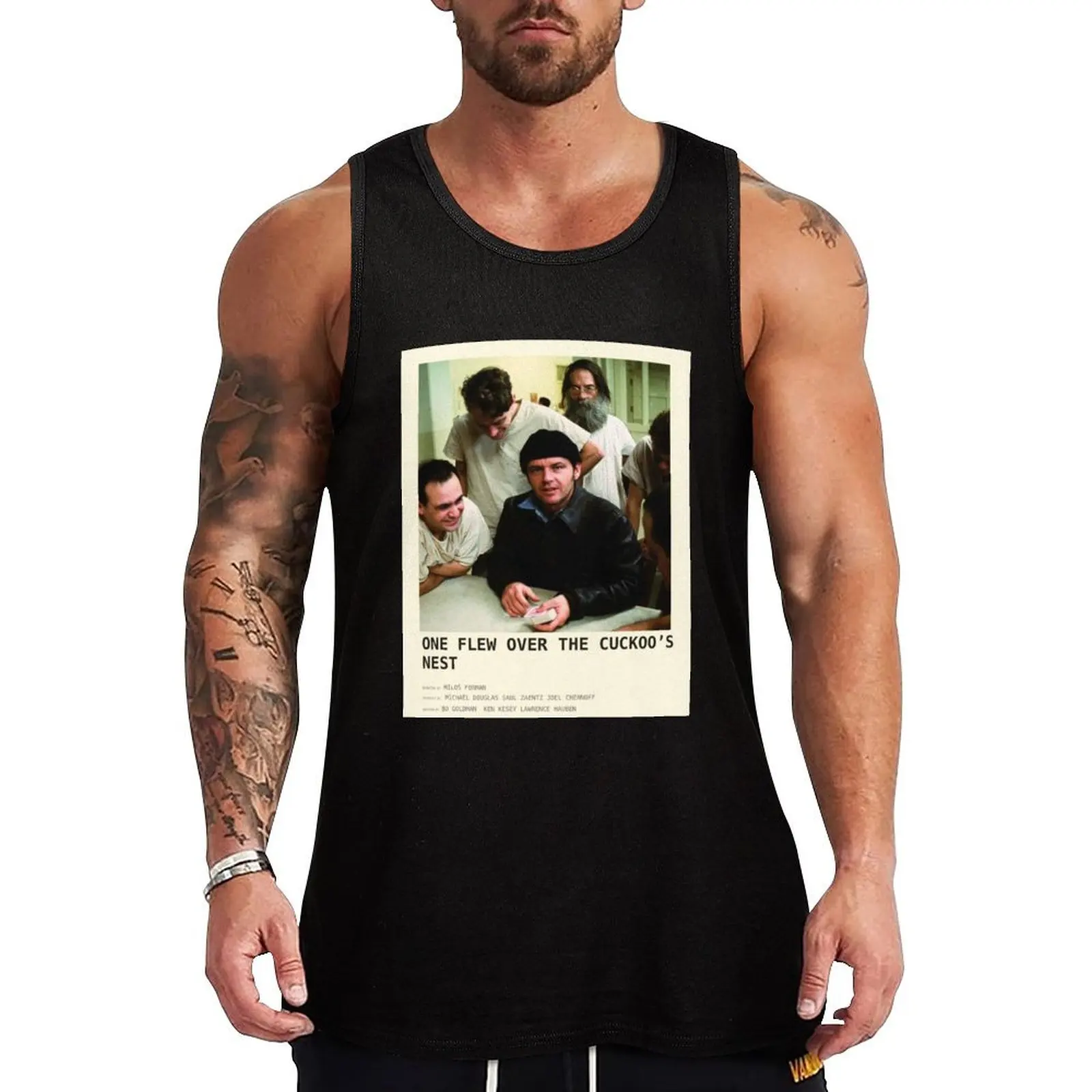 one flew over the cuckoo's nest Tank Top bodybuilding man Male vest best selling products