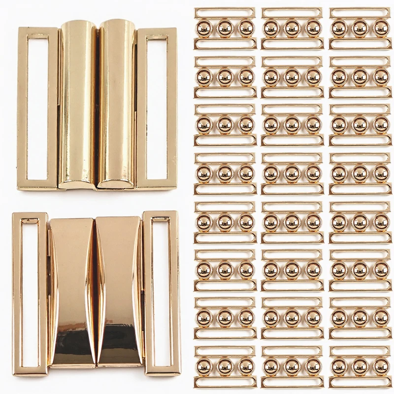 

5Pcs Metal Belt Buckle Coat Button Decorative Clasp Garment Hook Women Overcoat DIY Bag Strap Sewing Repair Hardware Accessories