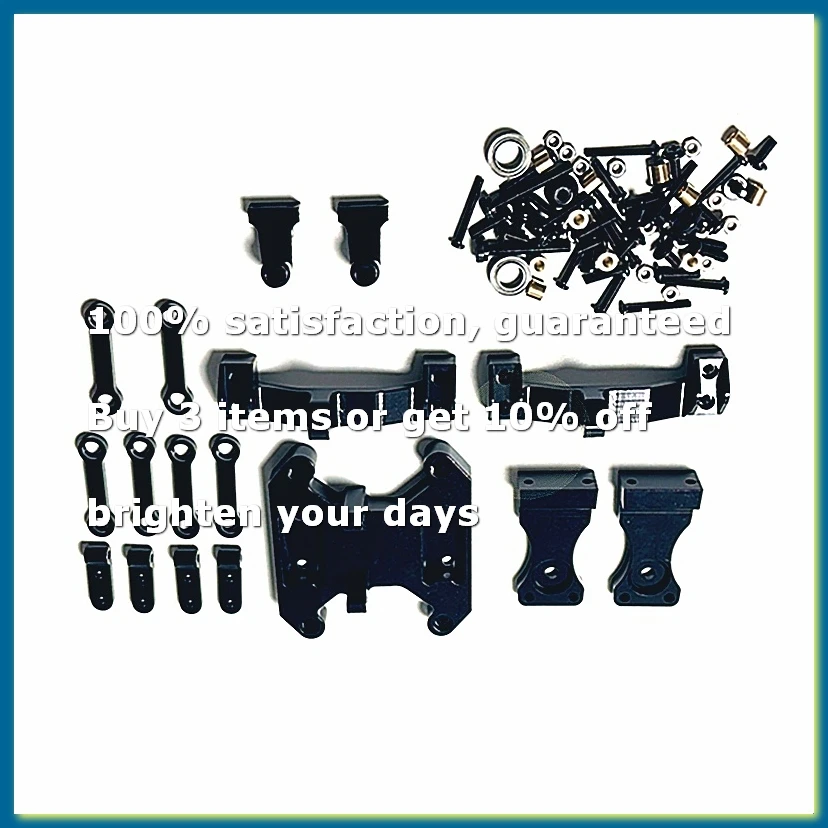 ●Metal Balance Chassis Board Seesaw Kit for B16 B36 1/16 RC Car Upgrade Parts Modified Accessories,Black