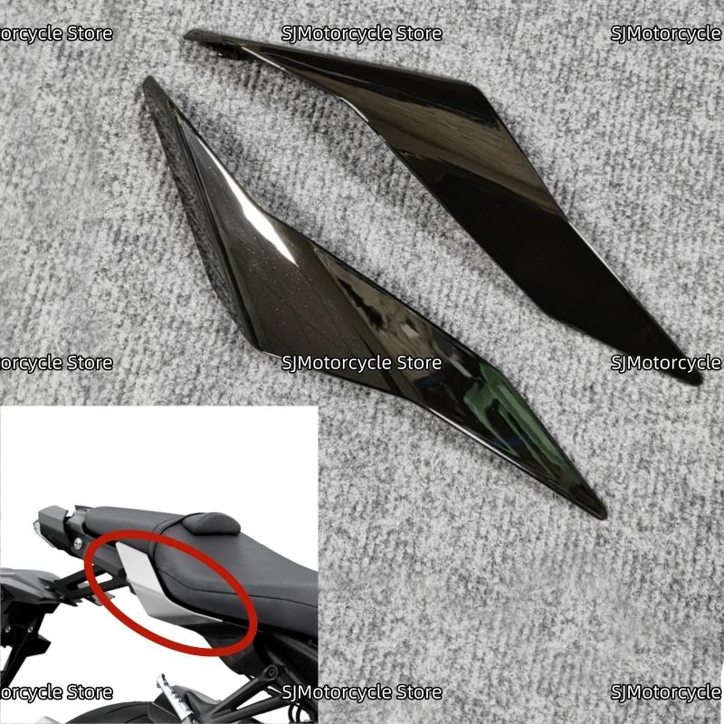 

Bright black Motorcycle Rear Seat Side Fairing Cover Panel Fit For Yamaha MT-10 MT 10 MT10 FZ-10 FZ10 2016-2021
