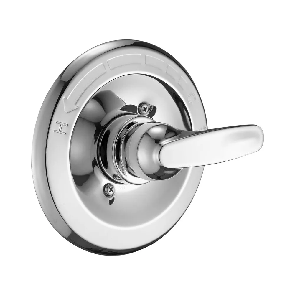 Metal Shower Trim Kit for Monitor For 600 Series Faucets Featuring RP17443 Handle and RP5883 Escutcheon Plate for Complete Refit