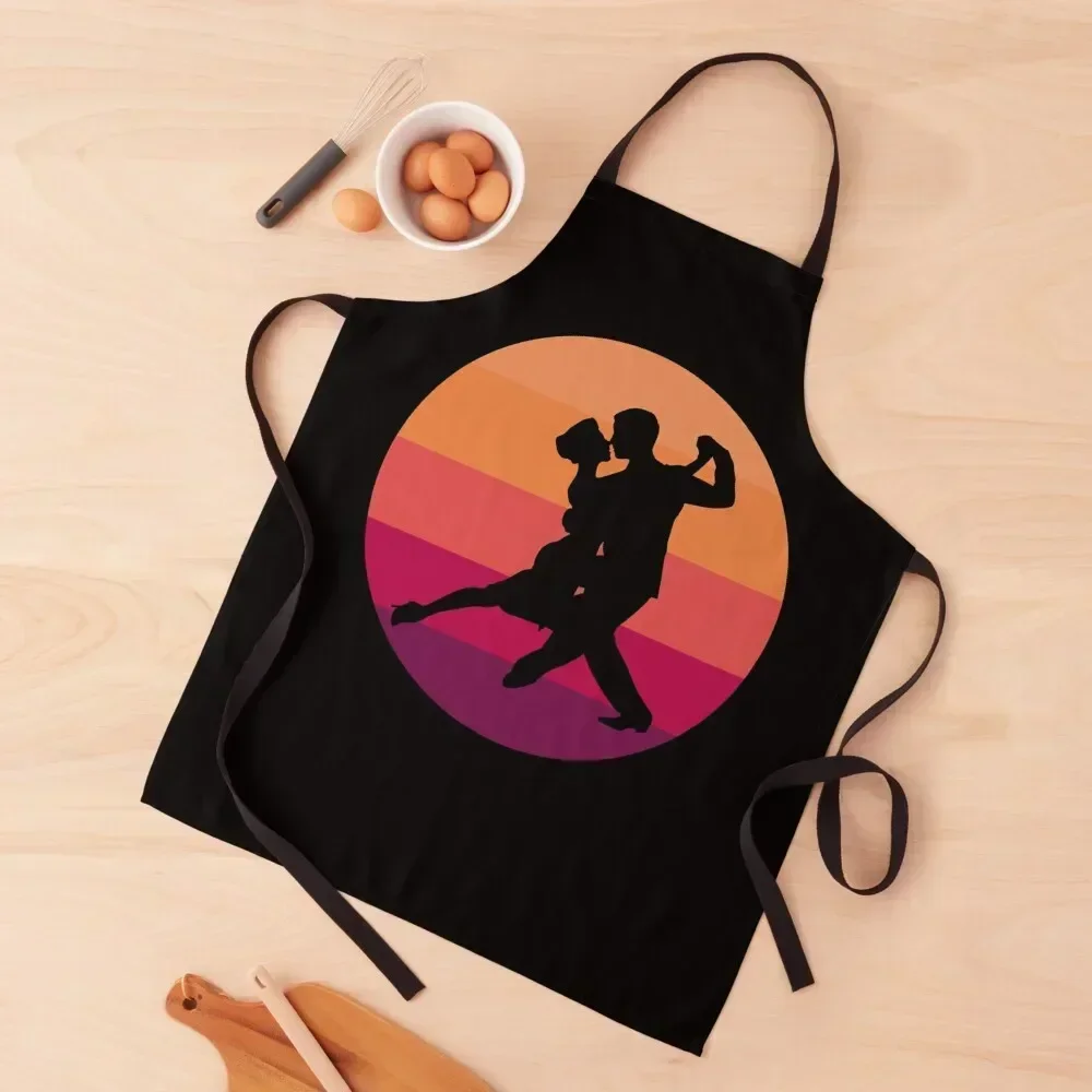 

Tango Argentino Milonga Tanguero Tanguera Apron for women with pocket Teacher New year's Chef Uniform Women Apron