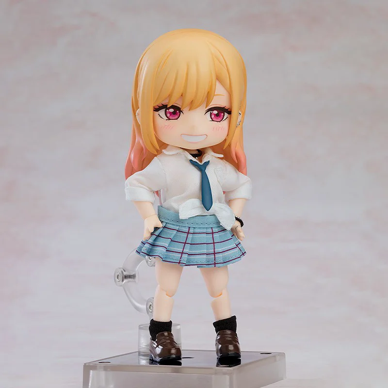 【أصلي 100%】شركة GOOD SMILE متوفرة في المخزون دمية Sono Bisque Wat Koi O Suru Kitagawa Marin Nendoroid Doll H=14CM شخصية أنيمي