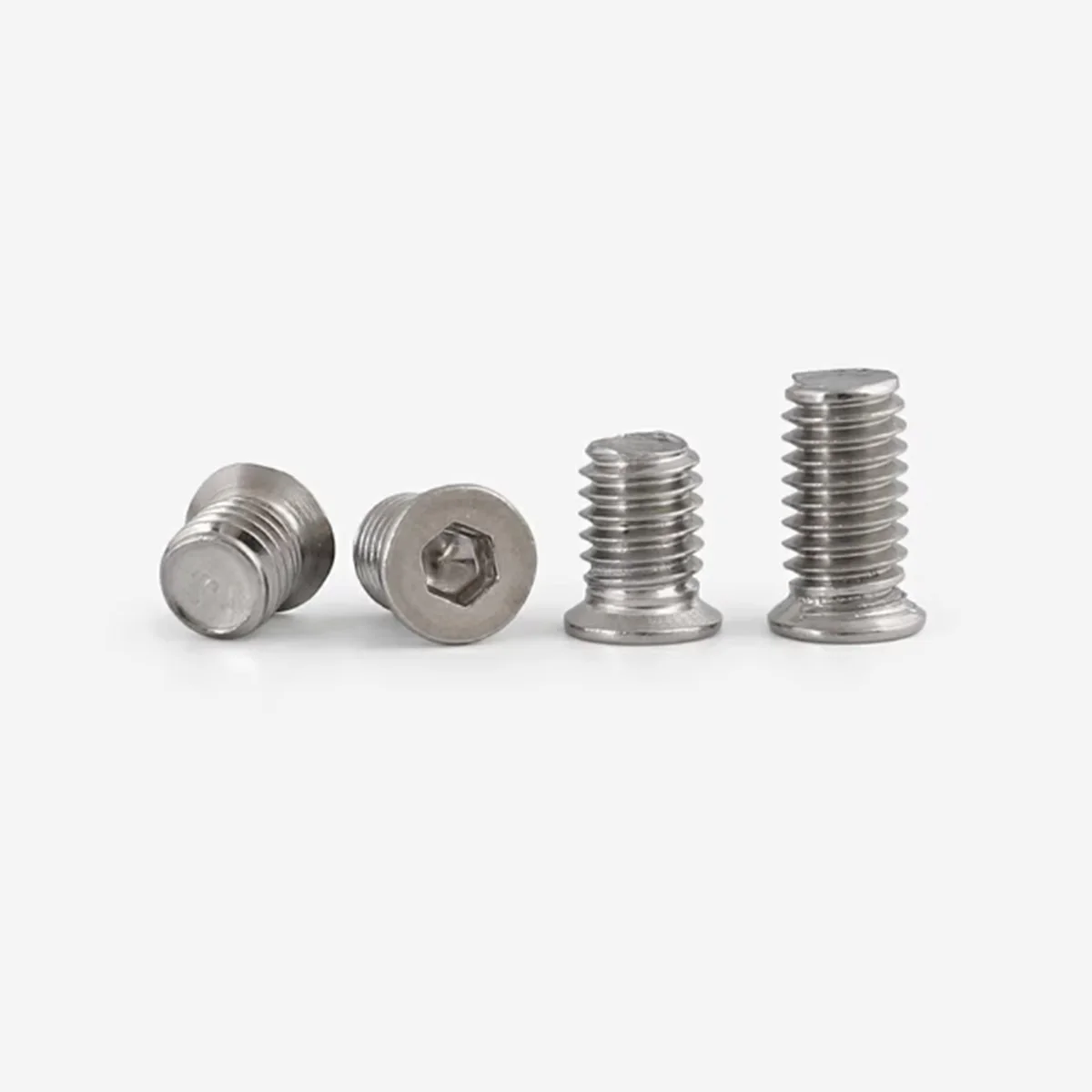 M2M3M4M5M6 304 Stainless Steel Non-Standard Small Head Diameter Thin Countersunk Head Socket Head Cap Screw