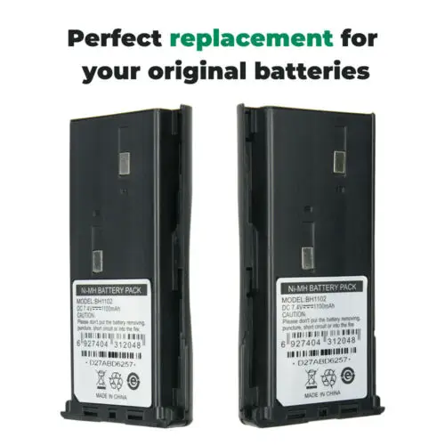 10pcs NEW 7.4v 1100mAh Ni-MH Battery Pack BH1102 for Radio Walkie Talkie HYT/Hytera TC-368 TC-368S Two Way Radio