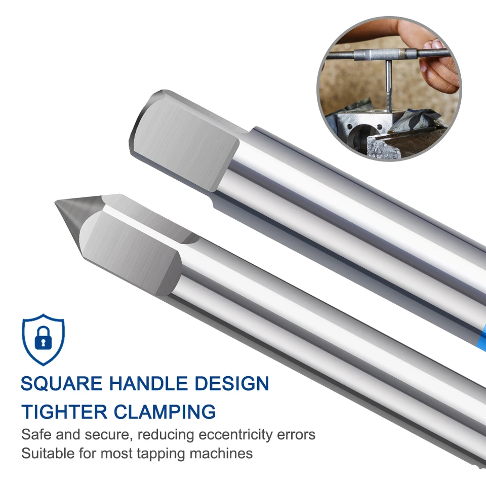 Produktbild von HSS Gewinde Schneidsatz M14x1,25 – Rechtsschneidend, 1x Gewindebohrer + 1x Schneideisen