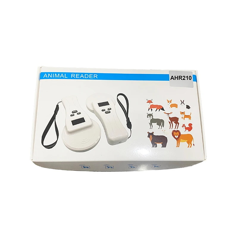 Lector portátil RFID multiprotocolo 134,2 Khz FDX-A,FDX-B HDX compatible con Bluetooth escáner portátil para clínica de animales, refugio para mascotas