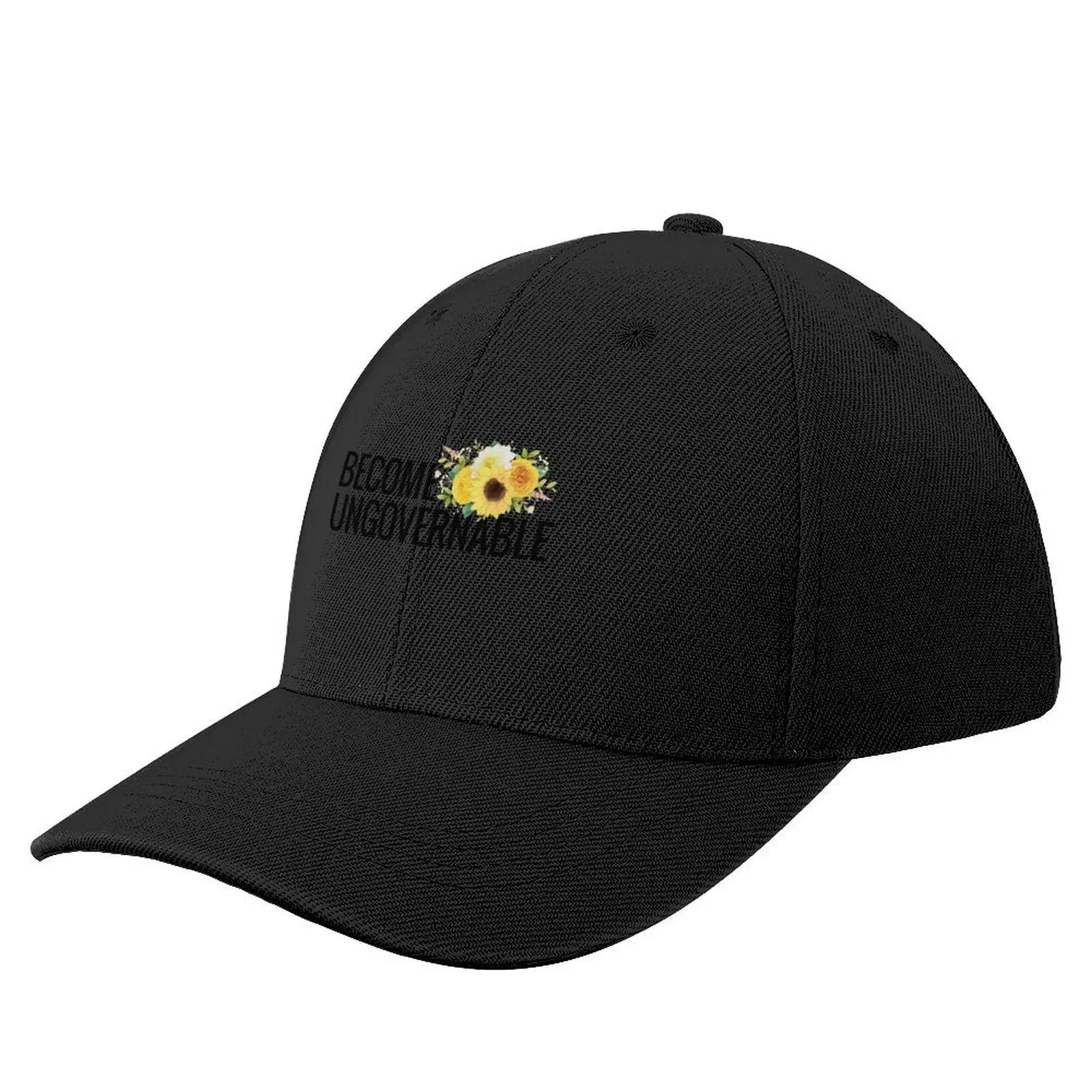 Become Ungovernable Baseball Cap Big Size Hat New Hat Sunhat Ladies Men's