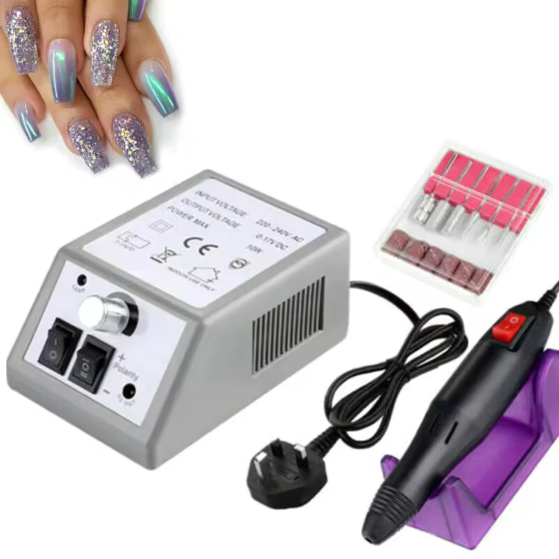 

High Performance 20000 RPM Electric Nail Drill Machine for Gel and Acrylic Nails, Popular Nail Salon Equipment