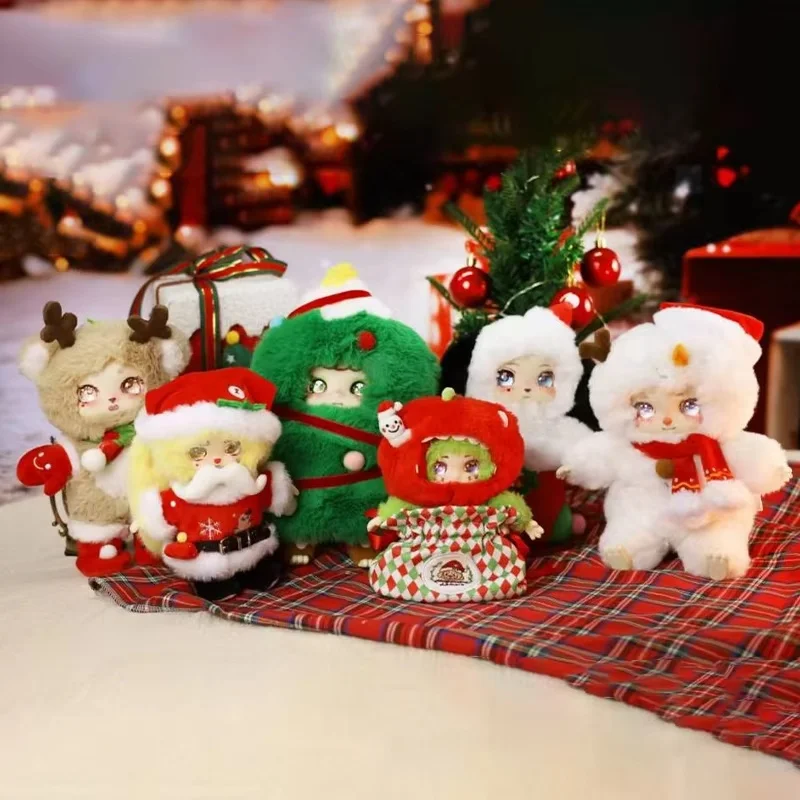 LOKIKI New 200% Christmas Parade Hanging Card Series Model Toys Desktop Decoration Collection Christmas Gifts For Friends