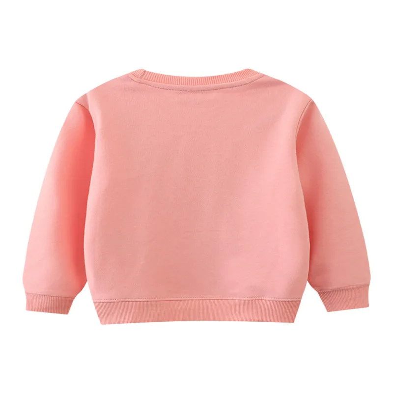 Zeebread 2-7T  Autumn Spring Long Sleeve Girls Bunny Sweatshirts Cartoon Toddler Clothes Hot Selling Fashion Baby Costume