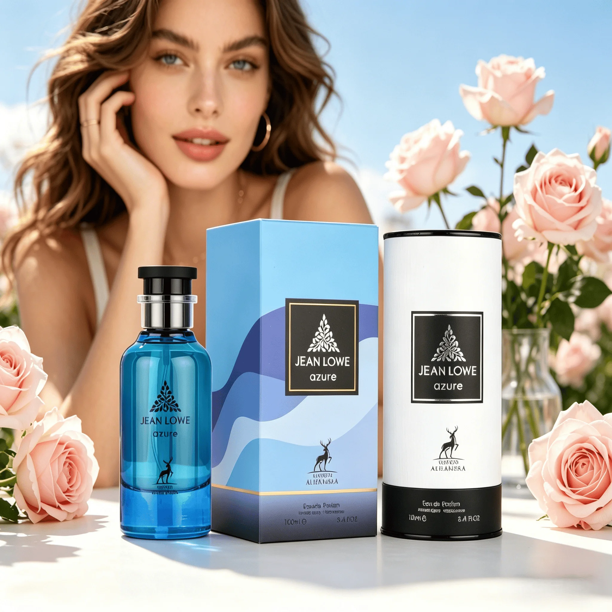 

Eau De Parfum Spray - Long-Lasting Cologne for Women & Men, Elegant Floral fragrance with Elegant Bottle