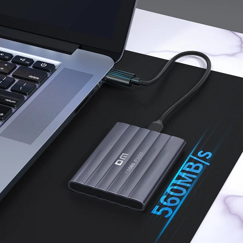 DM FS560 Type-c USB3.1 Gen2 512GB 1TB 2TB Portable Solid State Drive