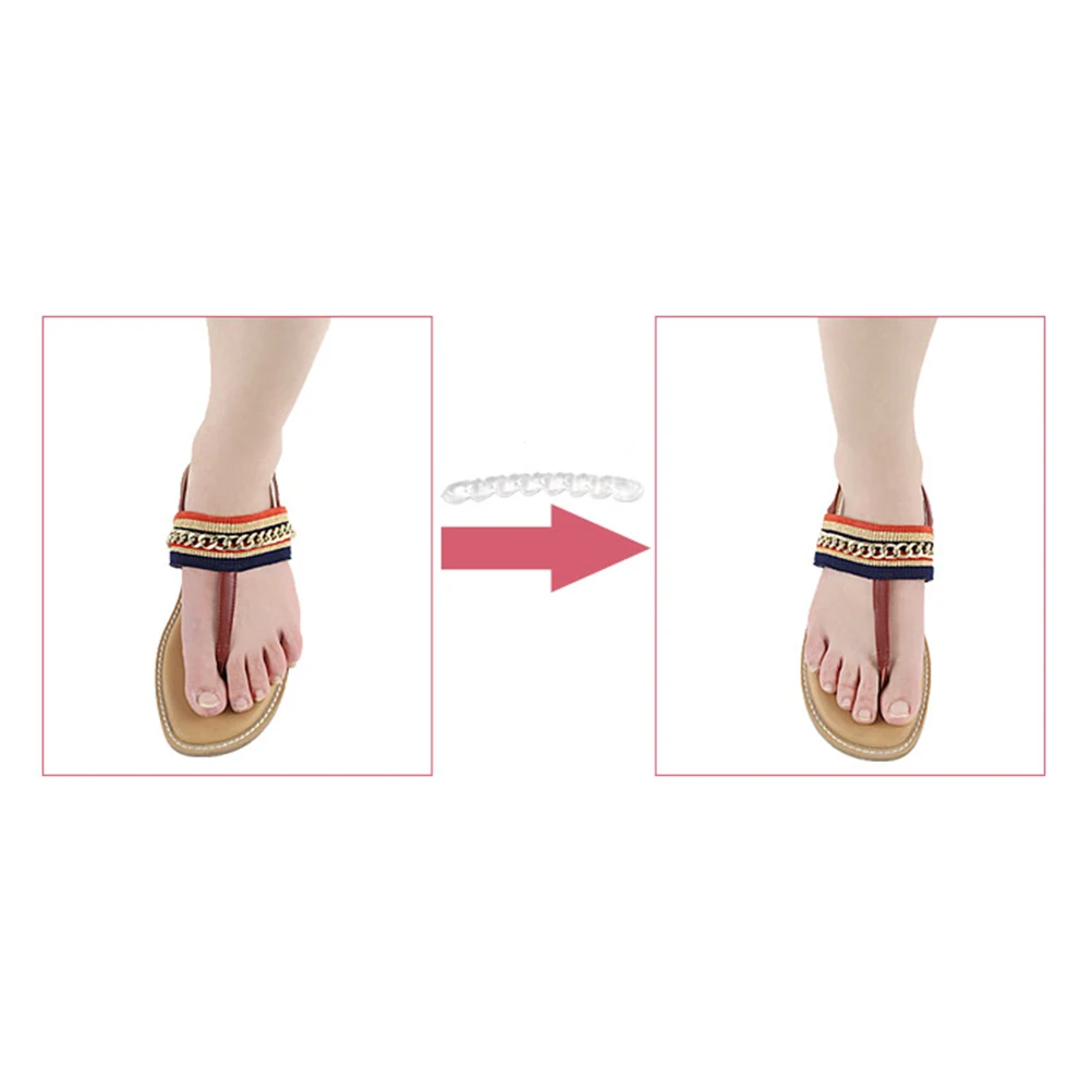 

AntiSlip Sandals Strips HighHeel NonSlip Sticker Women Comfortable Heel Grips Loose Shoes GelMaterial Durable RippleShaped