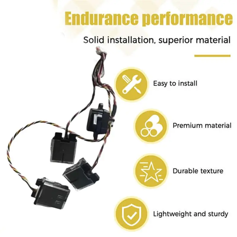 【EASTER DAY】Left+Right Cliff Harness Assembly For Roborock P10S Pro / Q Revo Master Robot Vacuum Cleaner Spare Parts