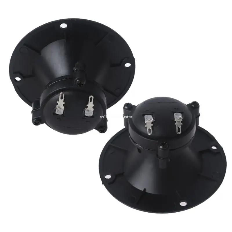 1 Pair 96mm Speakers Tweeter Piezo Treble Piezoelectric Speaker Portable 3 Inches Diameter 9mm High Power Horn Dropship