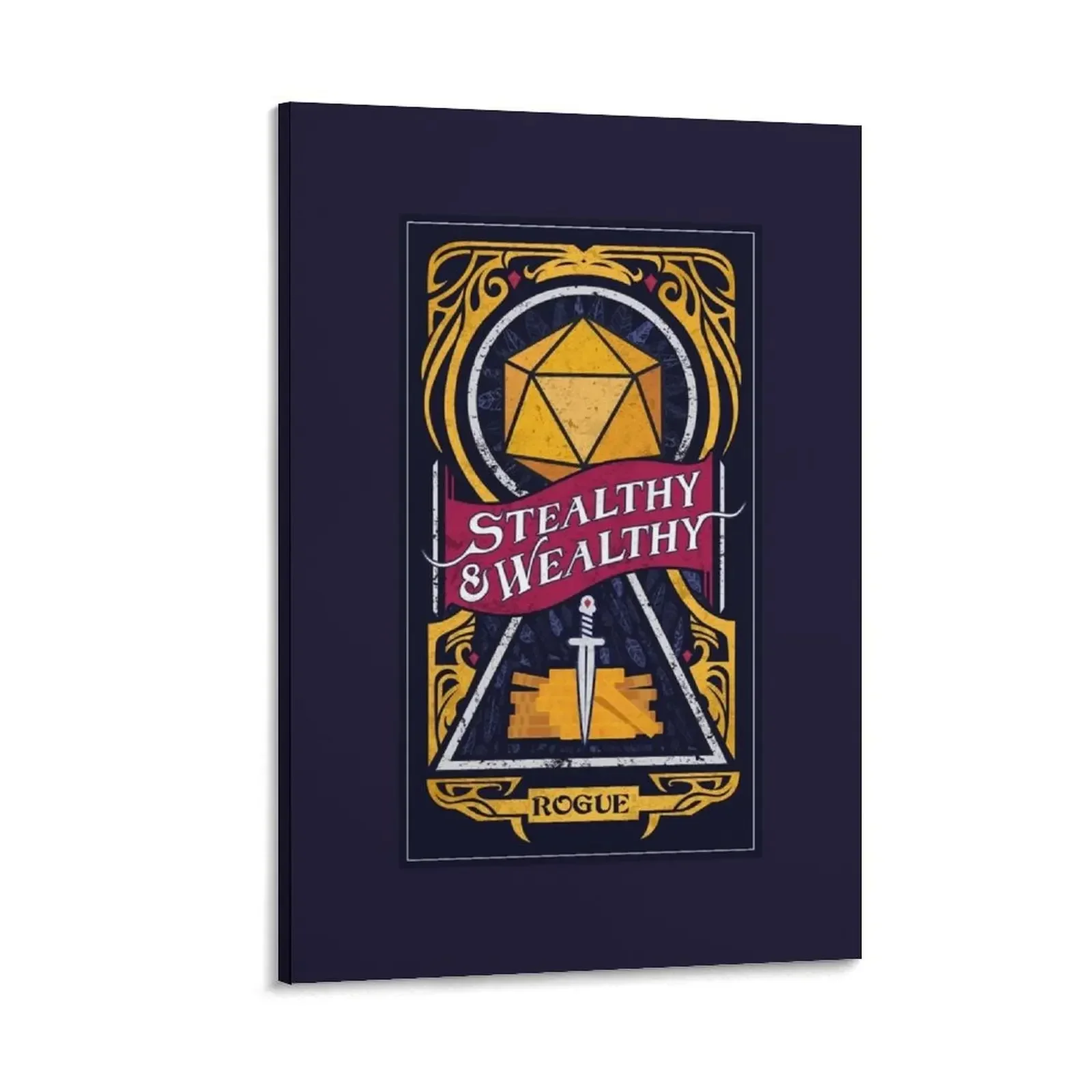 

Stealthy and Wealthy Rogue Canvas Painting home decor interior Decorative picture Home decoration home decoration accessories