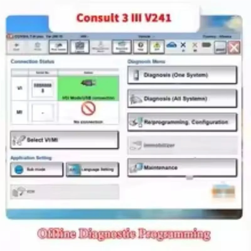 تشخيص برامج السيارة 226 برمجة غير متصلة بالإنترنت استشارة 3 III Plus V241 #2