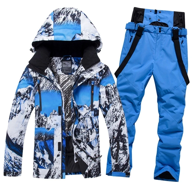 Ropa de nieve de invierno para hombres y mujeres, esquí de nieve para mujeres, conjuntos de trajes, traje de snowboard, chaquetas y pantalones de esquí, chaquetas de traje de esquí, adulto