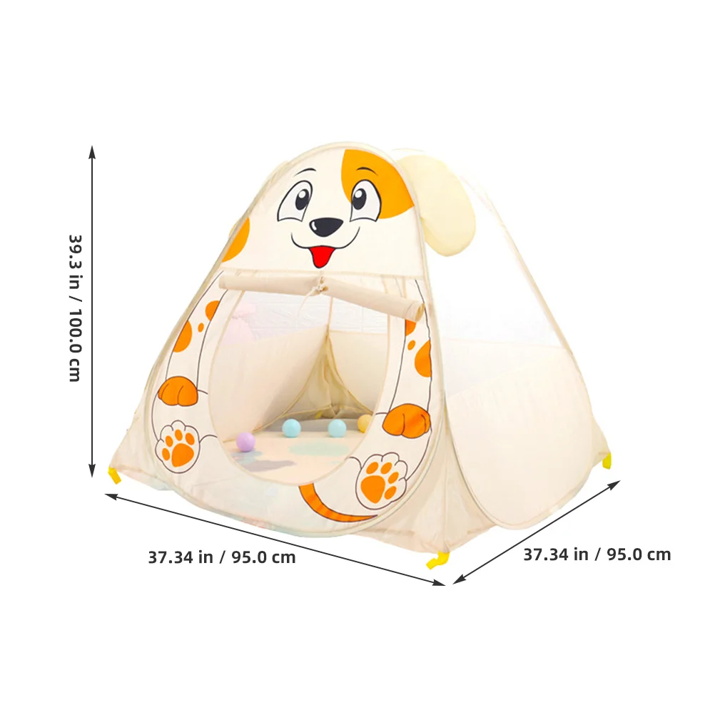 犬の形をした大型折りたたみ式キッズプレイハウス、創造的なゲームハウス、子供用屋内外兼用プレイハウス、ベビーテントハウス