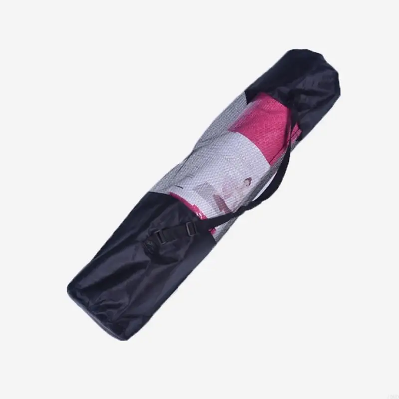 Stylish Yoga Mat Bag Featuring Ventilation Meshes Panel And Roomy Compartment Yoga Mat Bag For Active Lifestyles JOMD